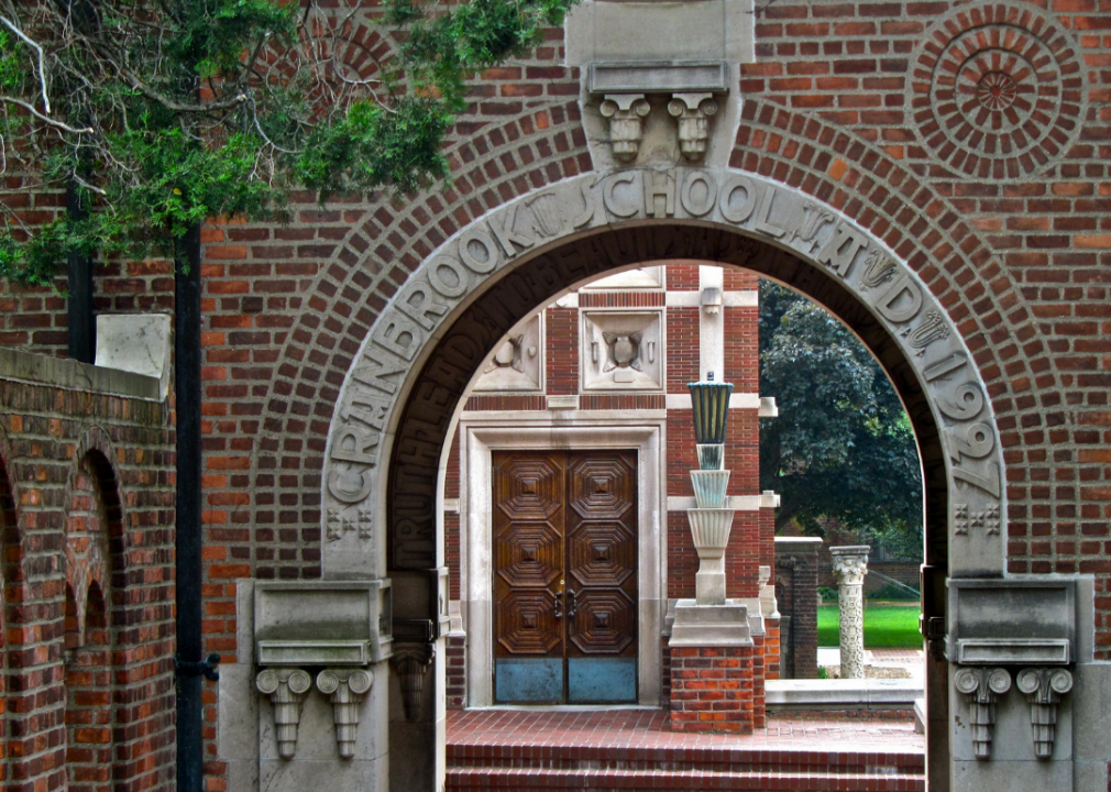 #17. Cranbrook Schools
